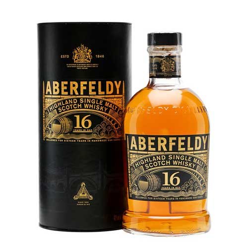 Aberfeldy 16 Years whisky bottle - premium whisky delivered fresh in Nairobi.
