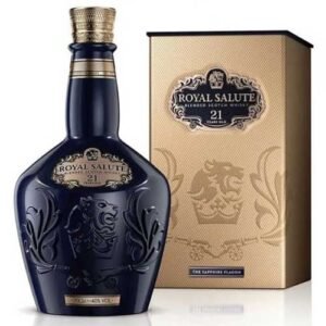 Buy Chivas Royal Salute 21 Years Sapphire Flagon - Luxury Scotch Whisky in Nairobi | FrontDoor Kenya