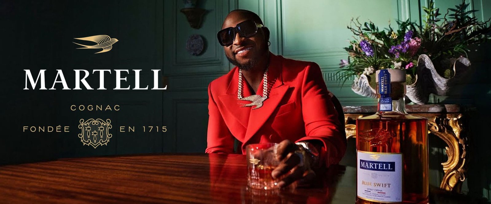 Martell Cognac Partnership with Davido