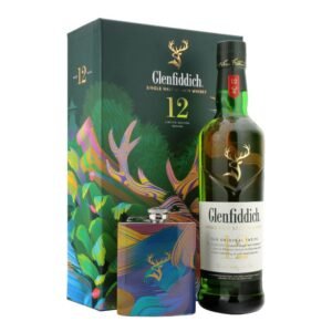 buy glenfiddich 12 whisky and get free hipglass